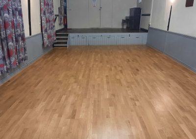 Towards the stage area - Heath Village Barn