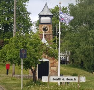 VE-Day-80 Flag on Heath Green